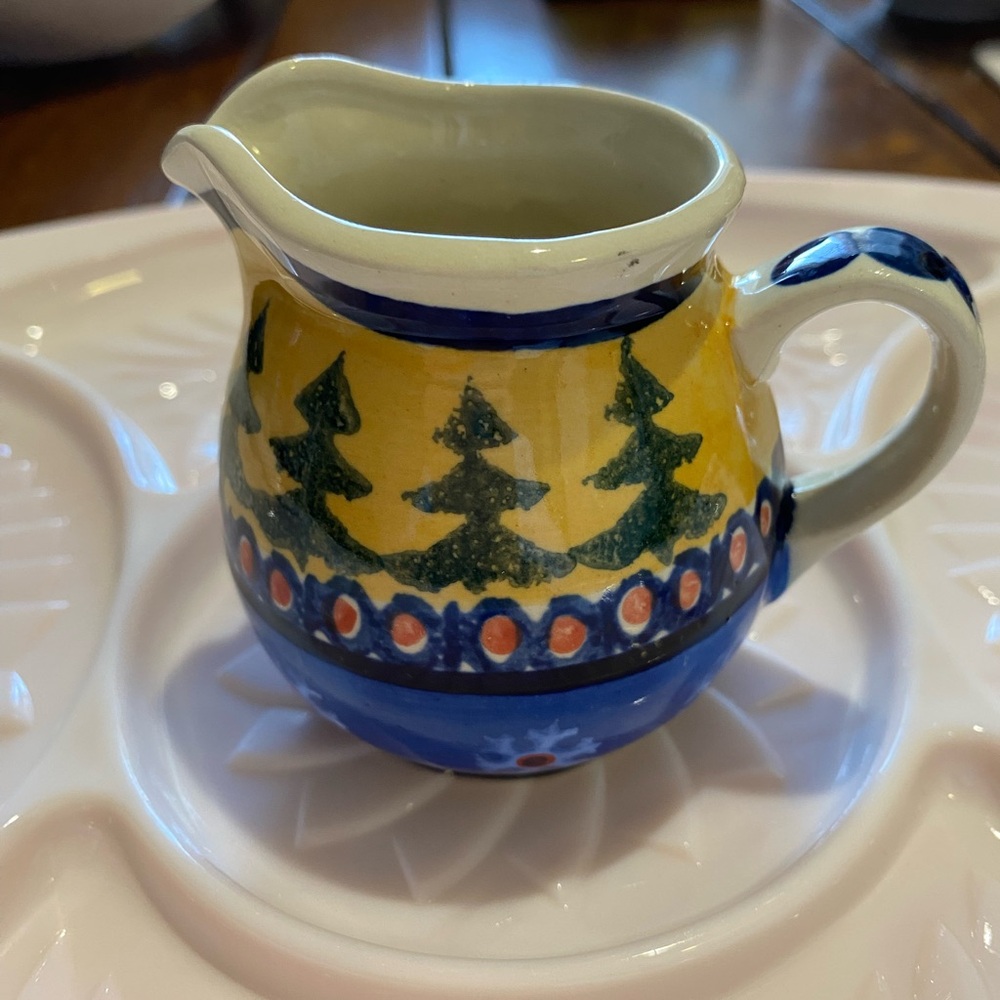 Wiza Polish Hand Made/Painter Small Christmas Jug. It’s in perfect condition. - Picture 4 of 11